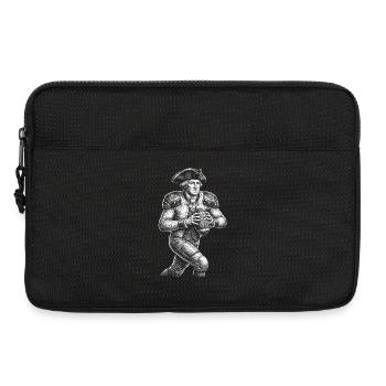 Football américain de George Washington - Sacoche pour ordinateur portable 13 pouces - noir - Devant