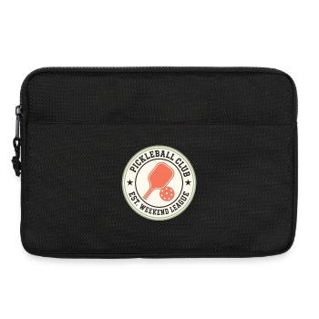 Weekend League Pickleball Badge - Laptop bag 13" - black - Front