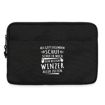 Winzer - Laptoptasche 13" - Schwarz - Vorne