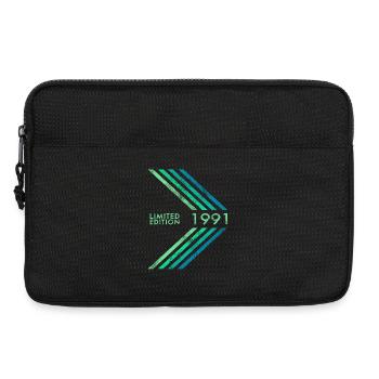 Édition limitée 1991 Anniversaire Homme Femme Sport - Sacoche pour ordinateur portable 13 pouces - noir - Devant