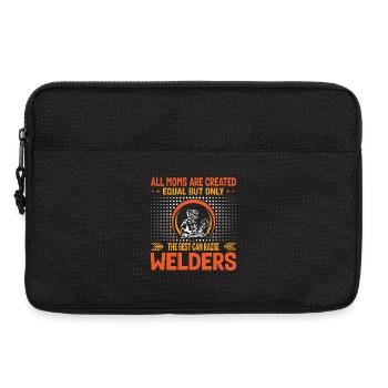 Best Mom Raise Welders Mom Gift Idea - Laptop bag 13" - black - Front