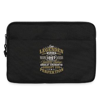 1967 Jahrgang geboren Legenden Vintage Geburtstag - Laptoptasche 13" - Schwarz - Vorne