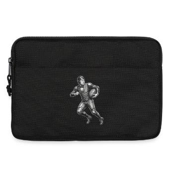 Football américain de Millard Fillmore - Sacoche pour ordinateur portable 13 pouces - noir - Devant