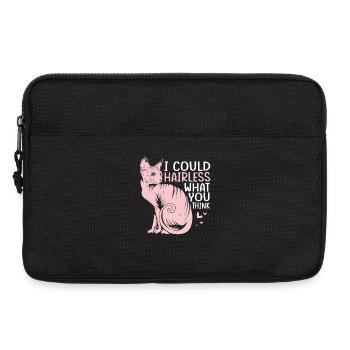 Sphynx - Laptop bag 13" - black - Front