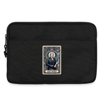 Carte de tarot James Monroe - Sacoche pour ordinateur portable 13 pouces - noir - Devant