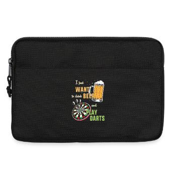 Dartpfeil de fléchettes - Sacoche pour ordinateur portable 13 pouces - noir - Devant
