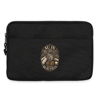 Collectionneur de pièces Numismatique, Collection de pièces - Sacoche pour ordinateur portable 13 pouces - noir - Devant