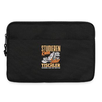 Tischler Werden Nur Die Besten - Laptoptasche 13" - Schwarz - Vorne