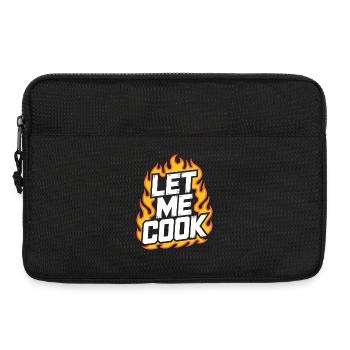 Let Me Cook Cooking Grilling Meme Grill Master Chef - Laptop bag 13" - black - Front