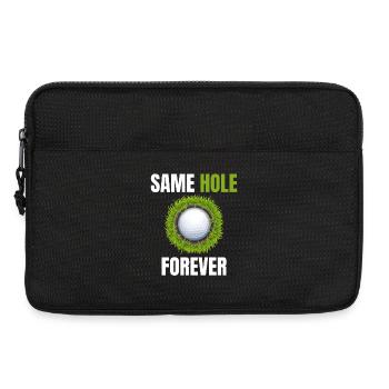 Bachelor Party Hole - Laptop bag 13" - black - Front