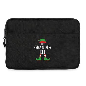 Grand-père Elf : Jolly Boots & Hat - Sacoche pour ordinateur portable 13 pouces - noir - Devant