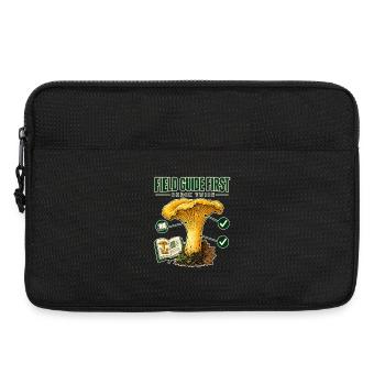 Débutant en cueillette de champignons, Guide de terrain First Chec - Sacoche pour ordinateur portable 13 pouces - noir - Devant