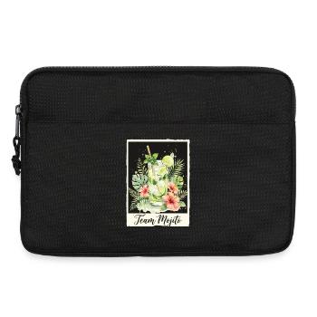 Bachelor Party Mojito Cocktail Bartender - Laptop bag 13" - black - Front