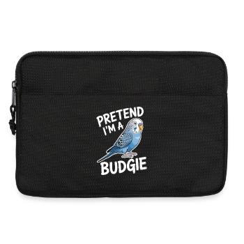 Expressions de perruche : plaisante, cadeau de perruche. - Sacoche pour ordinateur portable 13 pouces - noir - Devant