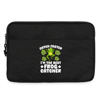 Frog Catcher The Best Frog Catcher Frog - Laptoptasche 13" - Schwarz - Vorne