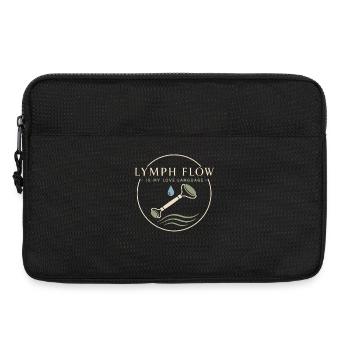 Don de bien-être pour le drainage lymphatique du système lymphatique - Sacoche pour ordinateur portable 13 pouces - noir - Devant