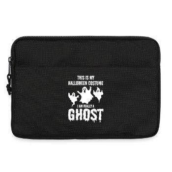 This is my Halloween costume I am really a ghost - Laptoptasche 13" - Schwarz - Vorne