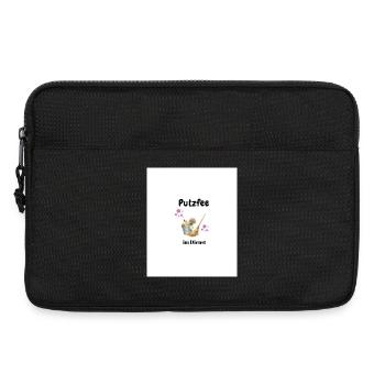 Putzfee  - Laptoptasche 13" - Schwarz - Vorne