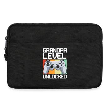 Opa Level Freigeschaltet - Laptoptasche 13" - Schwarz - Vorne