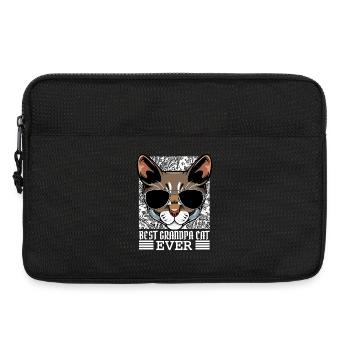 Best Grandpa Cat Ever - Laptoptasche 13" - Schwarz - Vorne