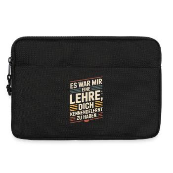Lehre Dich Kennenzulernen Ex Freund Trennung Ex - Laptoptasche 13" - Schwarz - Vorne