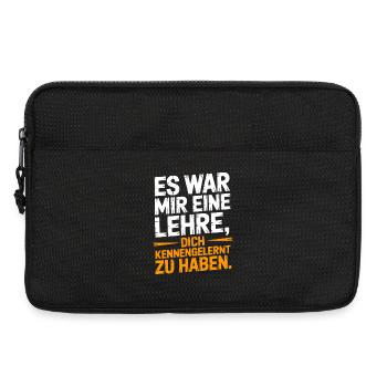 Lehre Dich Kennenzulernen Ex Freund Trennung Ex - Laptoptasche 13" - Schwarz - Vorne