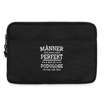 Podologe Männer - Laptoptasche 13" - Schwarz - Vorne