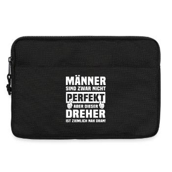Dreher - Laptoptasche 13" - Schwarz - Vorne