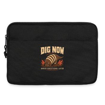 Armadillo Drôle Armadillo Texas - Sacoche pour ordinateur portable 13 pouces - noir - Devant