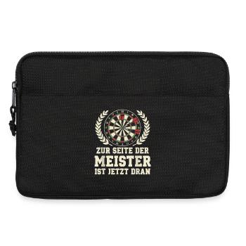 Dartmeister - Laptoptasche 13" - Schwarz - Vorne