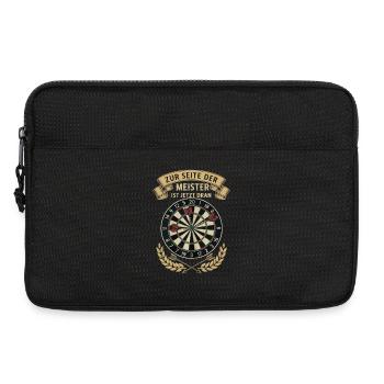 Dartsmeisterschaft Jetzt Ist Dran - Laptoptasche 13" - Schwarz - Vorne