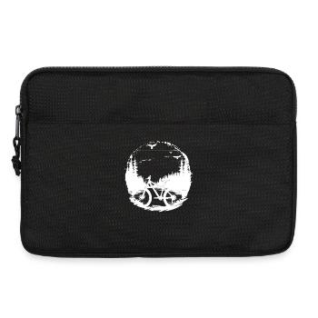 Illustration de VTT - Sacoche pour ordinateur portable 13 pouces - noir - Devant