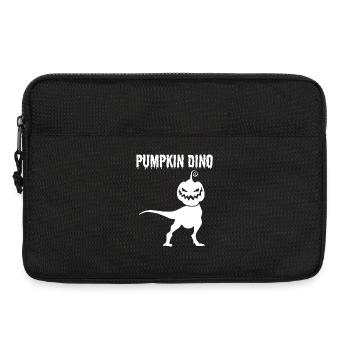 Funny Halloween Pumpkin Dino Funny Pumpkin Dinosau - Laptoptasche 13" - Schwarz - Vorne