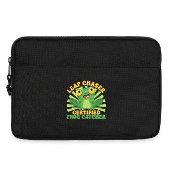 Frog Catcher Leap Chaser Certified Frog - Laptop bag 13" - black - Front