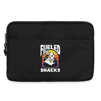 J’ai besoin de snacks, d’humour animalier drôle - Sacoche pour ordinateur portable 13 pouces - noir - Devant