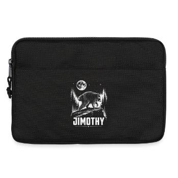 Raton Laveur Jimothy Pleine Lune Sunset Vintage - Sacoche pour ordinateur portable 13 pouces - noir - Devant