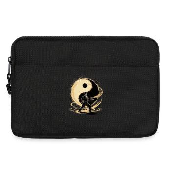 Tai Chi Zen Meditation – Chi Qigong Training - Laptop bag 13" - black - Front