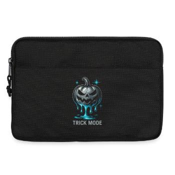 Trick-Modus-Kürbis - Laptoptasche 13" - Schwarz - Vorne