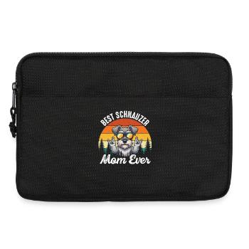 Best Schnauzer Mom Ever Proud Dog Parent - Laptop bag 13" - black - Front