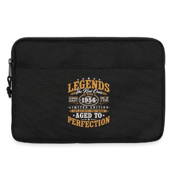1956 Jahrgang Vintage Geburtstag Geschenk Retro - Laptoptasche 13" - Schwarz - Vorne
