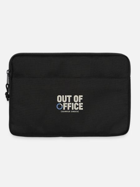 Schülerhumor – Sommer außerhalb des Büros vorbei - Laptoptasche 13" - Schwarz