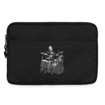 Chester A Arthur  Trommler im Orchester - Laptoptasche 13" - Schwarz - Vorne