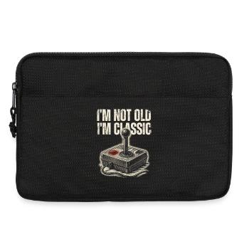 Nicht alt, einfach klassische Arcade - Laptoptasche 13" - Schwarz - Vorne