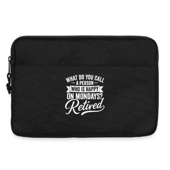 Retirement Plan Guitar - Laptoptasche 13" - Schwarz - Vorne