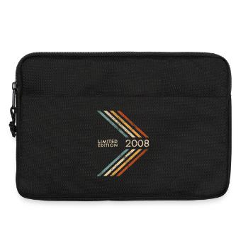 2008 Limited Edition Geburtstag Mädchen und Jungen - Laptoptasche 13" - Schwarz - Vorne