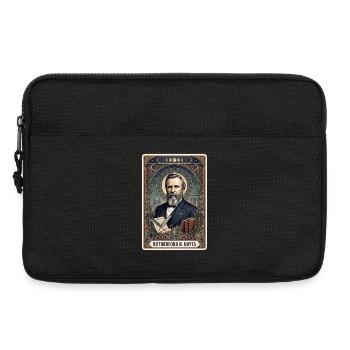 Rutherford B. Hayes Tarotkarte - Laptoptasche 13" - Schwarz - Vorne
