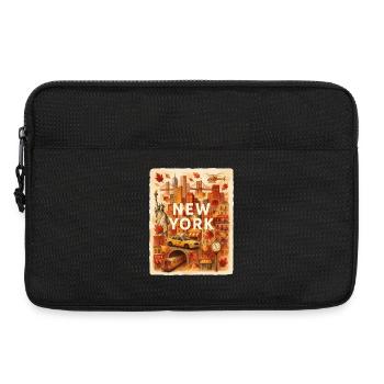 Herbst-Sketch aus New York City - Laptoptasche 13" - Schwarz - Vorne