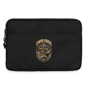 Küstenwache Rettungsschwimmer Semper Partus - Laptoptasche 13" - Schwarz - Vorne