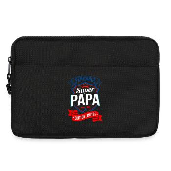 Super Papa Édition Limitée Fête Des Pères - Sacoche pour ordinateur portable 13 pouces - noir - Devant
