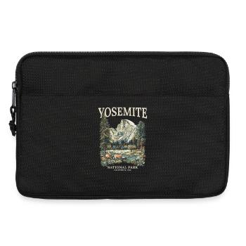 Yosemite-Nationalpark-Souvenir - Laptoptasche 13" - Schwarz - Vorne